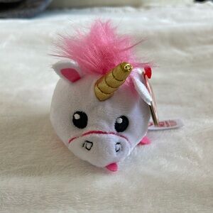 Teeny Tys Stackable Fluffy the Unicorn Despicable Me 3 Plush Toy 4”